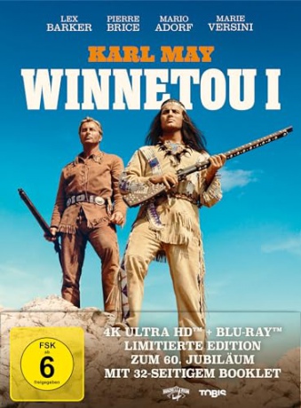 Winnetou I (Winnetou: Złoto Apaczów) (Mediabook) [Blu-Ray 4K]+[Blu-Ray]