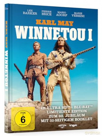 Winnetou I (Winnetou: Złoto Apaczów) (Mediabook) [Blu-Ray 4K]+[Blu-Ray]