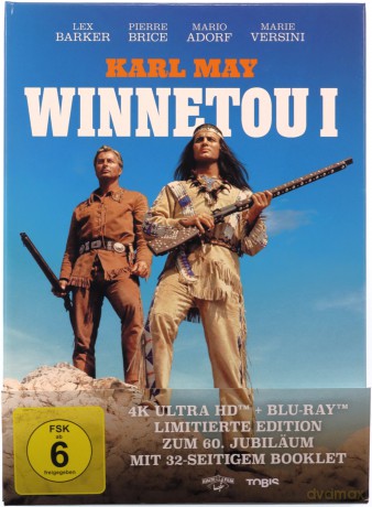 Winnetou I (Winnetou: Złoto Apaczów) (Mediabook) [Blu-Ray 4K]+[Blu-Ray]