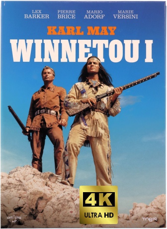 Winnetou I (Winnetou: Złoto Apaczów) (Mediabook) [Blu-Ray 4K]+[Blu-Ray]