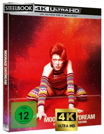 Moonage Daydream (steelbook) [Blu-Ray 4K]+[Blu-Ray]