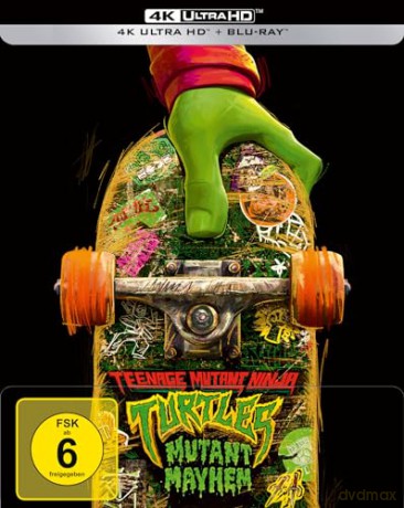 Teenage Mutant Ninja Turtles: Mutant Mayhem (Wojownicze Żółwie Ninja: Zmutowany chaos) (steelbook) [Blu-Ray 4K]+[Blu-Ray]