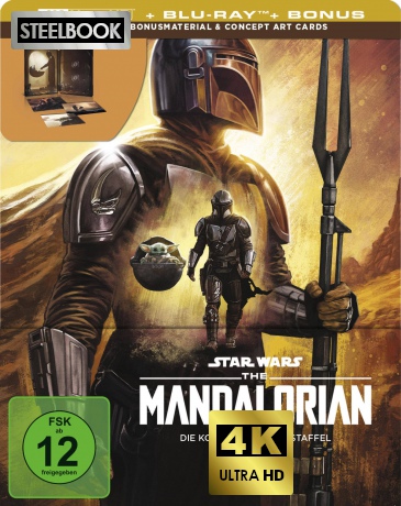 The Mandalorian Season 1 (steelbook) [2xBlu-Ray 4K]+[2xBlu-Ray]