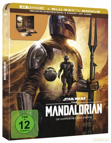 The Mandalorian Season 1 (steelbook) [2xBlu-Ray 4K]+[2xBlu-Ray]