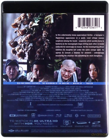The Wailing (Lament) [Blu-Ray 4K]+[Blu-Ray]