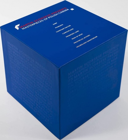 Martin Scorsese Presents: Masterpieces of Polish Cinema, Volume 1: Constans / Barwy ochronne / Sanatorium pod klepsydrą / Człowiek z żelaza / Ziemia obiecana / Faraon / Salto / Aktorzy prowincjonalni [BOX] [8xBlu-Ray]