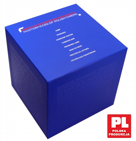 Martin Scorsese Presents: Masterpieces of Polish Cinema, Volume 1: Constans / Barwy ochronne / Sanatorium pod klepsydrą / Człowiek z żelaza / Ziemia obiecana / Faraon / Salto / Aktorzy prowincjonalni [BOX] [8xBlu-Ray]