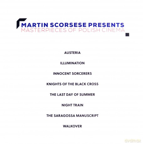 Martin Scorsese Presents: Masterpieces of Polish Cinema, Volume 2: Austeria / Pociąg / Krzyżacy / Iluminacja / Niewinni czarodzieje / Rękopis znaleziony w Saragossie / Ostatni dzień lata / Walkower [BOX] [8xBlu-Ray]