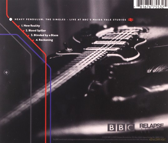 Cave In: Heavy Pendulum The Singles Live At BBC's Maida Vale Studios [CD]