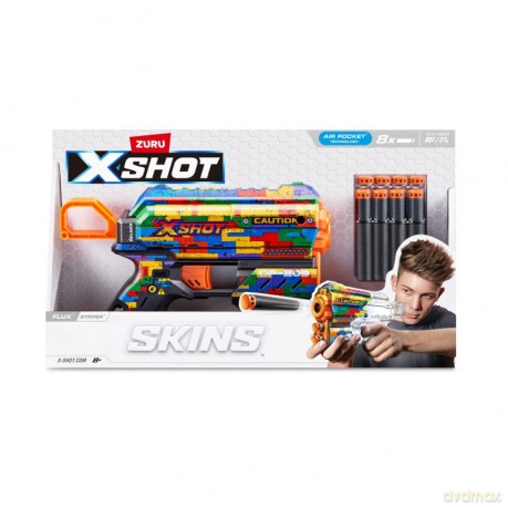 Wyrzutnia SKINS FLUX (8 Strzałek) Striper