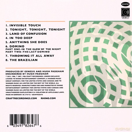 Genesis: Invisible Touch [CD]