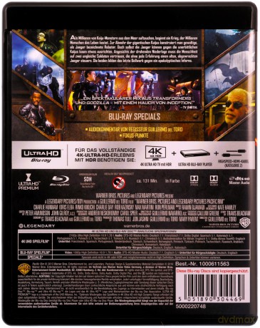 Pacific Rim [Blu-Ray 4K]+[Blu-Ray]