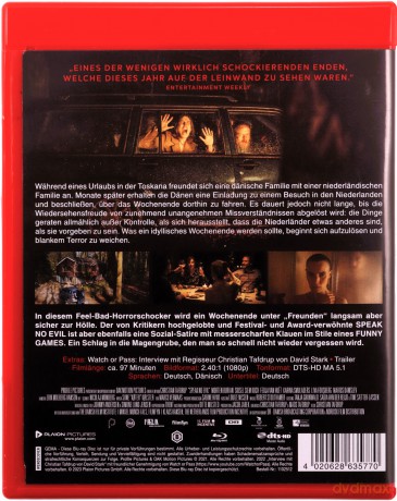 Speak No Evil (Goście) [Blu-Ray]