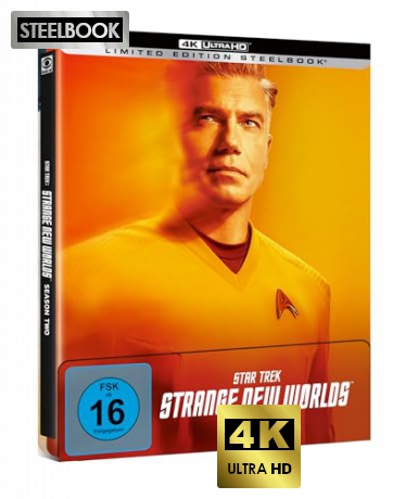 Star Trek: Strange New Worlds Season 2 (steelbook) [Blu-Ray 4K]+[Blu-Ray]