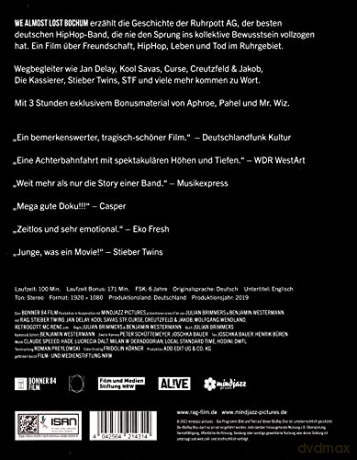 We Almost Lost Bochum [Blu-Ray]
