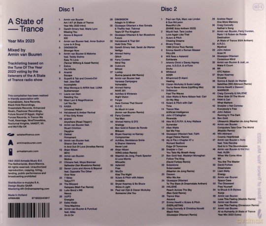 Van Buuren: A State Of Trance Year Mix 2023 [CD]