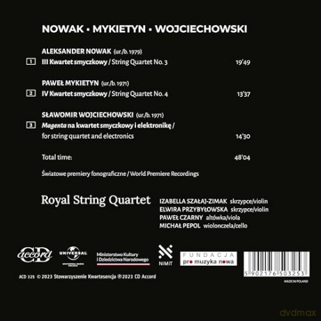 Royal String Quartet: Royal String Quartet [CD]