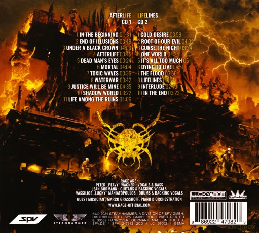Rage: Afterlifelines (digipack) [2CD]