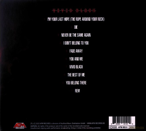 Ektomorf: Vivid Black (digipack) [CD]