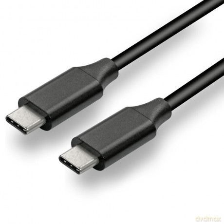 Forever ładowarka samochodowa PD QC CC-06 1x USB-C 1x USB 20W czarna + kabel USB-C - USB-C 60W