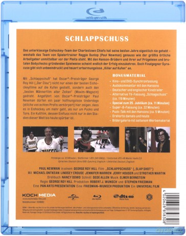 Slap Shot (Na lodzie) [Blu-Ray]