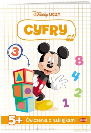 Disney Uczy. Cyfry. Miki [KSIĄŻKA]