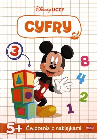 Disney Uczy. Cyfry. Miki [KSIĄŻKA]