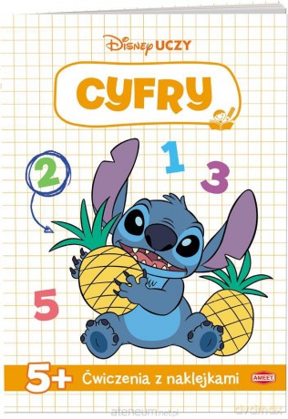 Disney Uczy. Cyfry. Stitch [KSIĄŻKA]