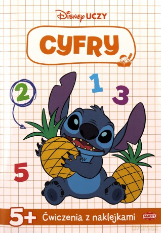 Disney Uczy. Cyfry. Stitch [KSIĄŻKA]