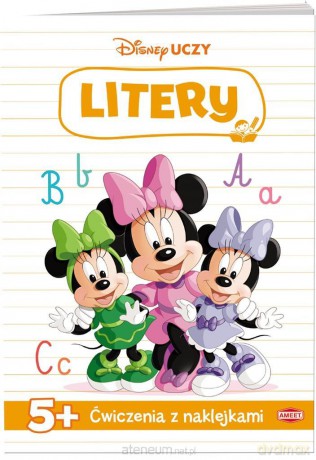 Disney Uczy. Litery. Minnie [KSIĄŻKA]
