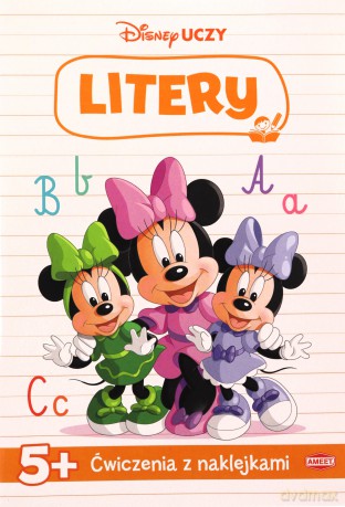Disney Uczy. Litery. Minnie [KSIĄŻKA]