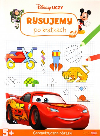 Disney Uczy. Rysujemy po kratkach [KSIĄŻKA]