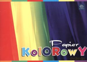 Zeszyt papierów kolorowych A5 10 kartek Mix wzorów [KSIĄŻKA]