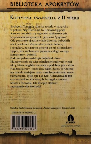 Ewangelia Tomasza - Leloup Jean-Yves [KSIĄŻKA]