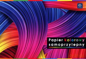 Zeszyt papierów kolorowych samoprzylepnych B5 8 kartek Mix wzorów [KSIĄŻKA]