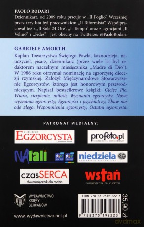 Znak egzorcysty. Moje ostatnie walki z szatanem - Paolo Rodari, Gabriele Amorth [KSIĄŻKA]