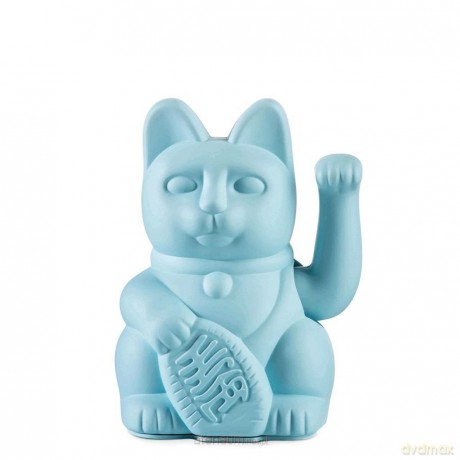 Kot szczęścia błękitny 15cm [FIGURKA]