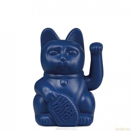 Kot szczęścia granatowy 15cm [FIGURKA]