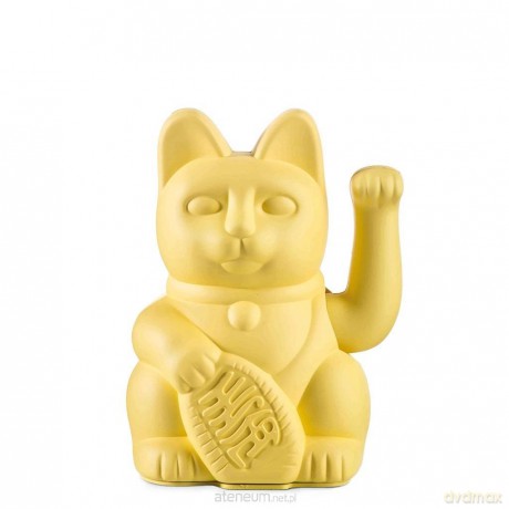 Kot szczęścia żółty 15cm [FIGURKA]