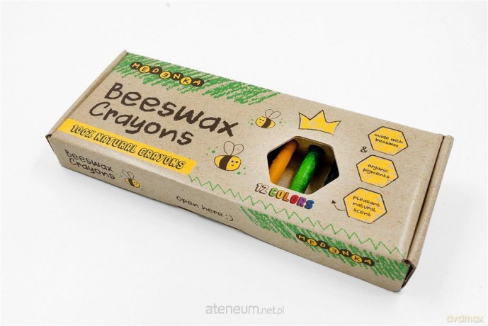 Kredki z wosku pszczelego Classic 12 kolorów