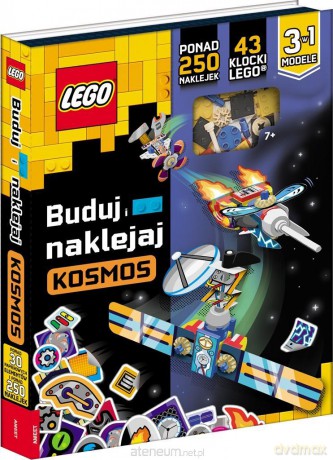 Lego Books. Kosmos. Buduj i naklejaj [KSIĄŻKA]