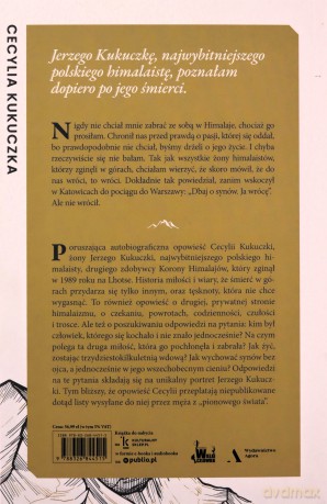 Listy z pionowego świata - Cecylia Kukuczka [KSIĄŻKA]