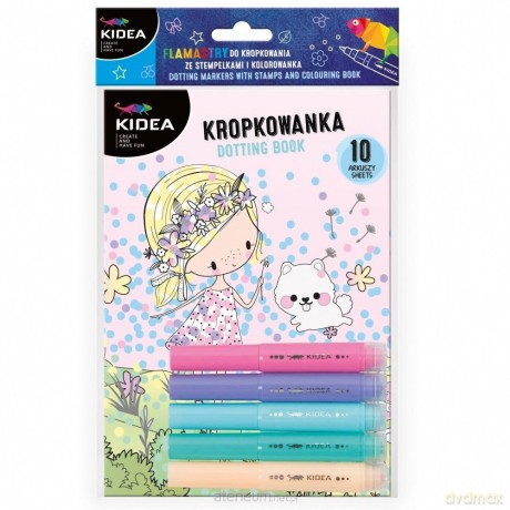 Malowanie kropkami Wróżki [KSIĄŻKA]