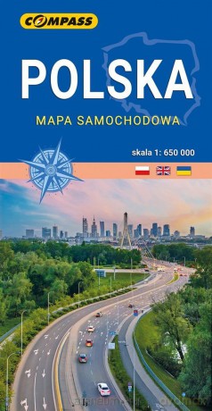 Mapa samochodowa Polska 1:650 000 [KSIĄŻKA]