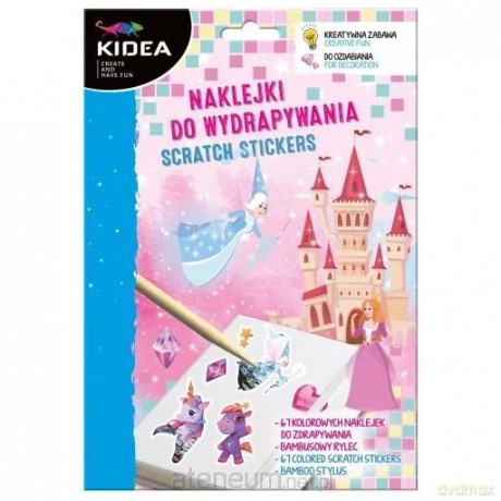 Naklejki do wydrapywania Magiczny Świat
