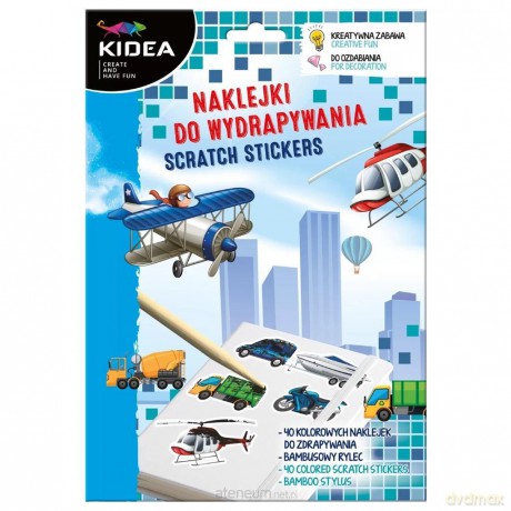 Naklejki do wydrapywania Pojazdy