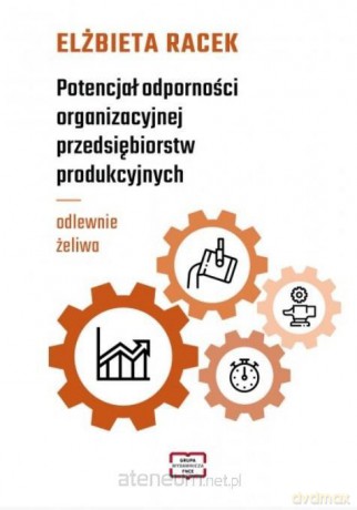 Potencjał odporności organizacyjnej przedsiębiorstw produkcyjnych - Elżbieta Racek [KSIĄŻKA]