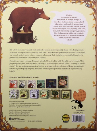 Rok w lesie - Emilia Dziubak, Emilia Dziubak [KSIĄŻKA]