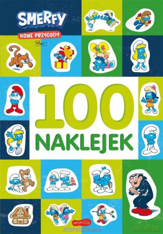 Smerfy. 100 naklejek. Nowe przygody [KSIĄŻKA]