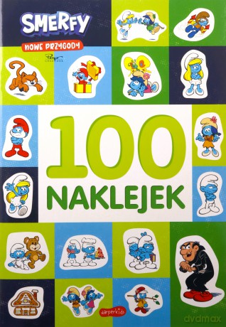 Smerfy. 100 naklejek. Nowe przygody [KSIĄŻKA]